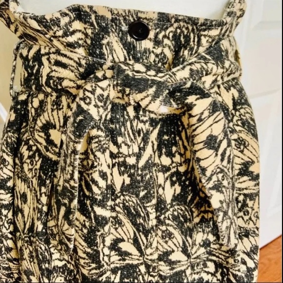 Anthropologie•Cotélac•Size 2•NWOT•Paper Bag Waist Skirt•Reversible Tie Belt🌼 - Picture 9 of 15